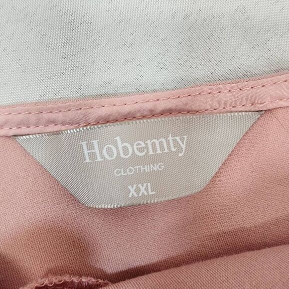 Hobemty Women's XXL 3/4 Sleeve Pencil Dress Boat Neck Midi Sheath Dresses Career - Picture 6 of 9